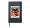 Golden Retriever Dad Hardcover Journal, Black