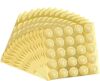 Gold Silver Embossed Heart Stickers Envelope Seal Labels for Wedding Invitations
