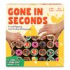 Gone in Seconds - Fast-Paced Mini Food Game for Kids, Teens & Adults, Quick Reflex Family & Party Board Game, Hilarious Food Grab Challenge, Replayable Fun, Gift for Ages 6, 7, 8 & Up, 2–5 Players