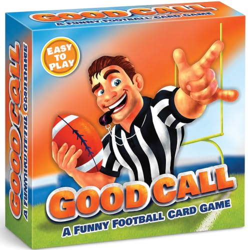 Good Call - Hilarious Fill-in-the-Blank Football Party Card Game | Family-Friendly Funny Card Game for Kids, Teens & Adults | Game Night, Tailgate & Game Day Fun | Football Gift for Dads & Fans