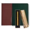 Goodly Mental Health and Leadership Journal for Women or Men – Guided Mood Tracker, Self Reflection Planner with Productivity App with Mindful Writing Pencil Set