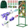GOODLYSPORTS Dinosaur Shooting Game, Indoor Outdoor Toy Gift for Kid Boy 3 4 5 6 7 8 9 10 11 12 Year Old