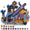 Goody King 150 PCS Magnetic Building Blocks,Dark Castle Set Magnetic Blocks,Magnetic Toys for Kids, Sensory Toy for STEM Learning Toys for Kids 3+ Boys and Girls Christmas Birthday Easter Gifts
