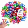 Googly Eye Finger Puppets 8 Pack Colorful Party Favor Rings