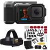 GoPro Mission 1 PRO Grip Edition Camera, Bundle with Froggi Extreme Sport Kit and Head Strap Mount