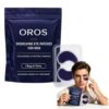 GosBio OROS Eye Patches for Men, Under Eye Mask with Hyaluronic Acid & Peptide Complex, Hydrating Cooling Eye Gels for Tired Eyes & Fine Lines, Refreshing Skincare Routine, 6 Pairs
