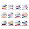 Gosknor 12pcs Acrylic Seasonal Color Analysis Cards with Bead Chains