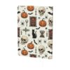 Gothic Witch Board Pumpkin Skull Black Cat Journal Notebook Cover for Women