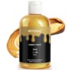 GOTIDEAL Gold Fabric Paint for Clothes Permanent,T-Shirts Textile Paint 8.45 oz (250 ml), For Refresh Furniture Upholstery, DIY Clothes, Jeans Crafts