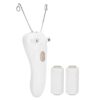 GOTOTOP Facial Hair Remover Electric Cotton Thread Epilator Threading Hair Removal Automatic Thread Remover USB Rechargeable 1200mAh with Cotton for Face Legs Arms (Gold)