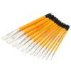Gouache Brush Set G Flat Tip Single & Brushes 6pcs