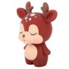 GOWENIC Brown Cartoon Animal Shape Innovative Money Saving Box, Adorable Piggy Bank for Home Decoration, Money Jar for Kids Gift