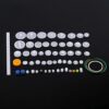 GOWENIC Plastic Gears Pulley Belt Kits Crown Gear Set for Robot Motor Toy DIY Parts, 34 Kinds Wearable Replacement (60 Kinds Gear kit)
