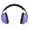 GOWENIC Sleep Hearing Protection Earmuff, Foldable Design Noise Cancelling Earmuffs for Children Baby, Adjustable Headband Quiet Ear Protector for Toddler Indoor Outdoor Use (Purple)
