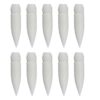 GRABAGECAN 10Pcs Acrylic Marker Refill Tip Soft Nylon Bristles Brush Tip Replacements 1mm-4mm Line Wide Acrylic Paint Pen Brush Easy Replacement