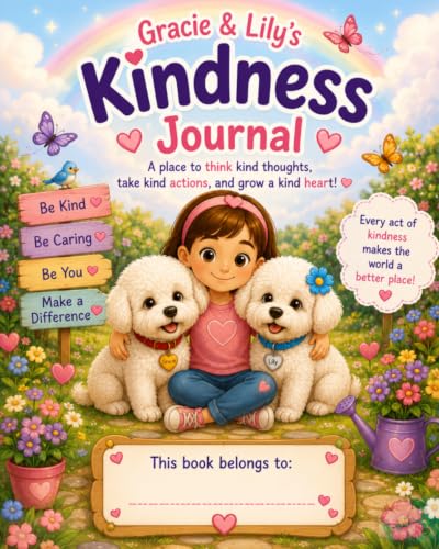Gracie & Lily's Kindness Journal for Kids: Fun Activities to Teach Kindness, Empathy, Friendship, and Compassion: A Positive Social Emotional Learning ... and Kindness Challenges for Ages 4–8