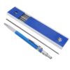 GRADENEVE 2 Sets of Blue Mechanical Drawing Pencils for Carpenters and Woodworkers, Easy to Use Portable Metal and Mineral Mill Material Pencils for Drafting and Marking
