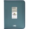 Grafoplas – Ring Binder A4 with Zippers A4+, Dark Blue, 4 Rings 25 mm, Includes Plastic Compressor, Like Stationery Collection, Polypropylene Material, Perfect School Supplies