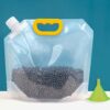 Grain Moisture-proof Sealed Bag, Resealable Transparent Bag (2.5l(25*23cm))