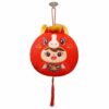 Gralara Chinese Astrological Cute Design Chinese New Year Horse Stuffed Animal Bright Colors Festive Decor, 4 Inch 10-12 Cm, Reunion Horse Pendant