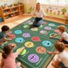 GRAMBET Classroom Rug Elementary 5x7 ft, Calming Corner Rug for Classroom