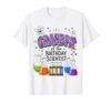 Grandpa Birthday Scientist Theme Party Science Experiment T-Shirt