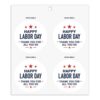 Graphics & More Happy Labor Day Thank You for All You Do Refrigerator Fridge Locker Vinyl Circle Magnet Set