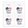 Graphics & More Labor Day Celebrate the Work that Builds America Refrigerator Fridge Locker Vinyl Circle Magnet Set