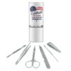 GRAPHICS & MORE Labor Day Celebrate the Work That Builds America Stainless Steel Manicure Pedicure Grooming Beauty Care Travel Kit