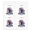 Graphics & More Labor Day Thank You Workers Refrigerator Fridge Locker Vinyl Circle Magnet Set