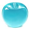 Green Apple Soft Silicone Stress Ball,Ideal Stress-Relief Toys for Adults (Bule)