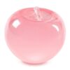 Green Apple Soft Silicone Stress Ball,Ideal Stress-Relief Toys for Adults (Pink)