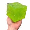 Green Cheese Squishy, Jelly Stress Fidget Toy for Anxiety Relief