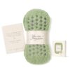 Green Fuzzy Grip Socks for Women in Gift Box with Card Gifts for Women