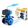 Green Science Salt Water Robot Kit, No Battery, DIY, Eco-Friendly,5+（Blue）