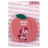 Greetings Life Peony Peach Horse Die-Cut Memo Momo MON-24 Pink