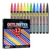 GreLemon 12 Pack Pastel Colored Fluorescent Highlighters Pen for Students Eye Protections Smooth Writing Offices Study Supplies Color Coding Pen