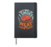Grillmeister Gift Men's Smoker Smoke Vintage Hardcover Journal, Black