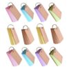 GRIRIW 12pcs Portable Colored Vocabulary Flash Cards with Metal Ring, Lightweight Study Index Cards for Classroom and Revision, for Students and Learners