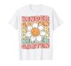 Groovy Kindergarten Back to School First Day of Kindergarten T-Shirt
