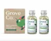 Grove Co. Multi-Purpose Cleaner Concentrate (2-Pack, 1oz each) – 2x Grease Cutting All-Purpose Surface Spray Refill – 92% Plant-Based, Apple & Pear Blossom, Recyclable Glass
