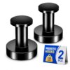 Grtard 2 PCS Strong Magnet Hooks Heavy Duty, 150 lb Magnetic Hooks