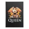Grupo Erik A5 Notebook Hardback - Queen Merchandise Band | Bullet Journal Dotted Note Book, Dotted Notebook A5 Sketchbook | Music Gifts, Queen Band Gifts under 15 Pounds