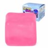 GSOOUOLD Squishy Ice Cube Fidget Toy 2.75inch/7cm, Sugar Ball Squishy Cube for Kids Adults, Soft Squishies Stress Relief Sensory Toy for Autism, Classroom Prize Toy Party Favor
