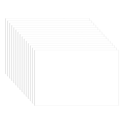Guakicae 60 Sheets White Cardstock 4 x 6 Craft Paper, 300gsm/110lb Heavyweight Flat Paper Card Stock for Cards Making, Wedding Invitations, Greeting Cards, Birthday, Art Drawing