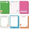 Gueevin 12 Pcs 5.5 x 4 Inch Mahjong Sticky Notes Pads Mah Jong Lovers Gifts for Mahjong Birthday Party Decorations Supplies(Classic)