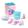 Gui Gui Beurre Slime, Les Plus Beaux slimes created by your care, follow 5 steps to embellish your slime, 13 scented Gui Gui slimes and 4 Fabulous Textures to create