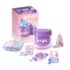 GUI GUI Clear Slime, The Most Beautiful Slime - Created by You, Follow 5 Styling Steps and Let Your Slime Shine, 13 Different Scented GUI GUI Slimes with 4 Great Textures