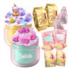 GUI GUI Slime Kit by Salish | Clear & Gloss Bundle Pack | 5-Step Beauty Set