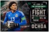 Guillermo "Memo" Ochoa Motivational Poster Quote Inspirational Quotes Classroom Posters Mens Soccer Pro Coaching Wall Art Growth Mindset Teacher Educational Signed Memorabilia Sports Decor Jersey Boys CCP264